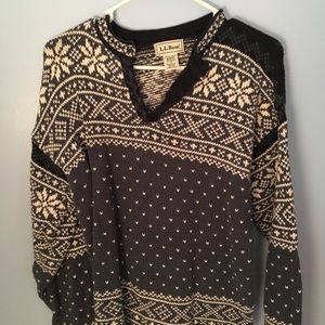 LL bean sweater
